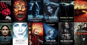 Diferentes películas producidas por Dark Castle Entertaiment